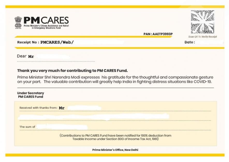 PM Cares Private, But Owned and Established by Govt Says Centre